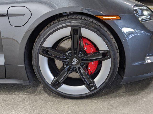 used 2025 Porsche Taycan car, priced at $126,980