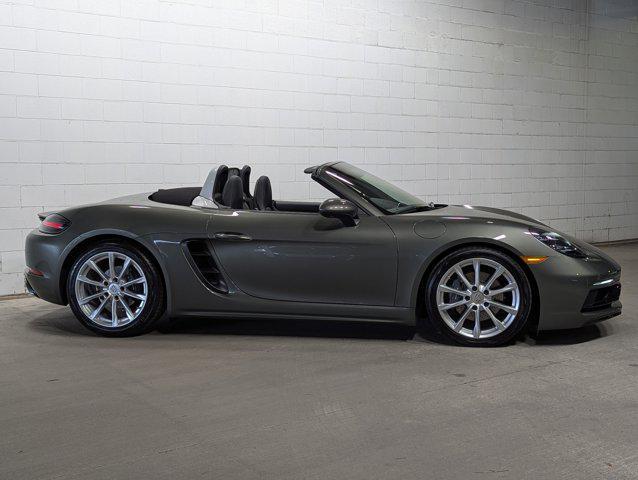 new 2025 Porsche 718 Boxster car, priced at $100,000