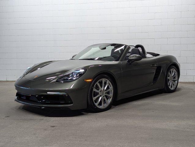 new 2025 Porsche 718 Boxster car, priced at $100,000