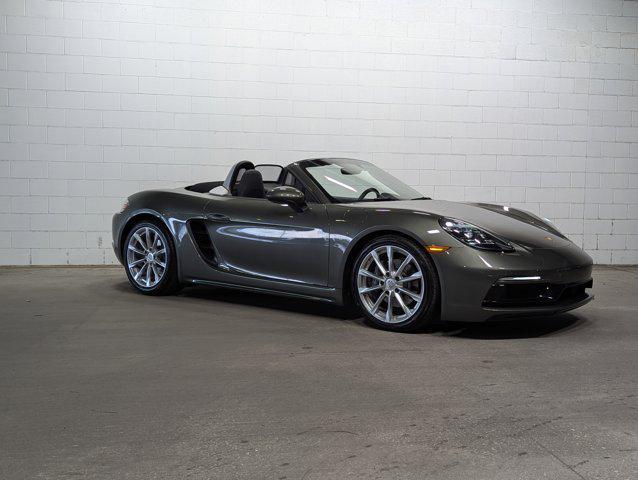 new 2025 Porsche 718 Boxster car, priced at $100,000