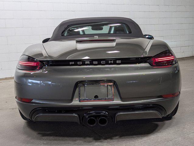 new 2025 Porsche 718 Boxster car, priced at $100,000