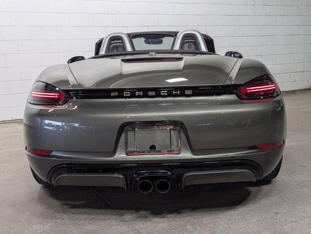 new 2025 Porsche 718 Boxster car, priced at $100,000