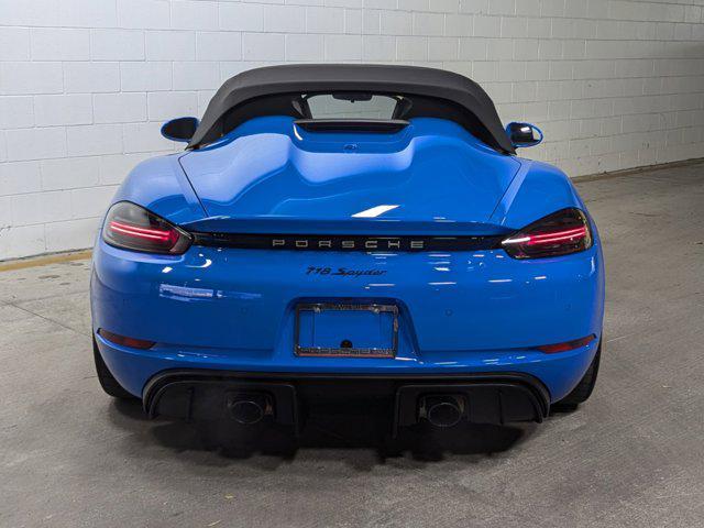 used 2023 Porsche 718 Spyder car, priced at $136,980