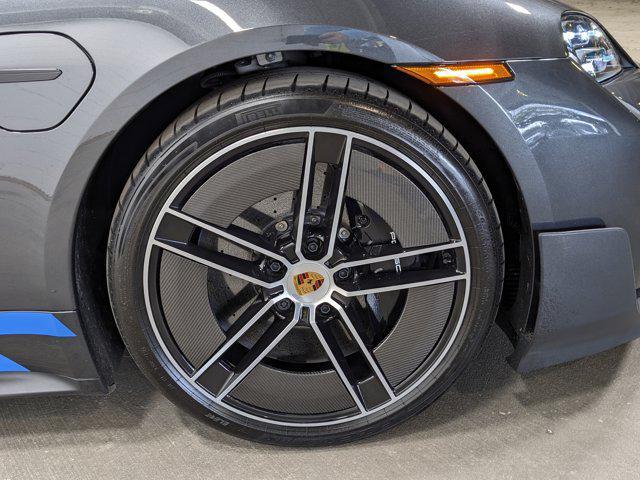 used 2025 Porsche Taycan car, priced at $239,980