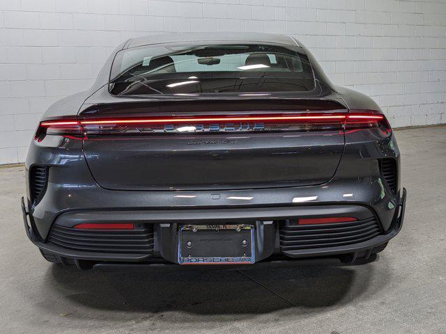 used 2025 Porsche Taycan car, priced at $239,980