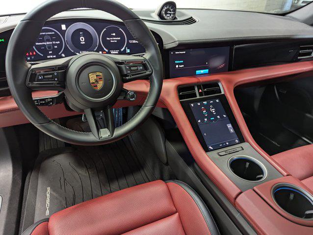 used 2025 Porsche Taycan car, priced at $115,880
