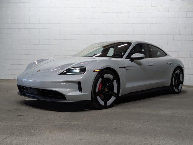 used 2025 Porsche Taycan car, priced at $115,880
