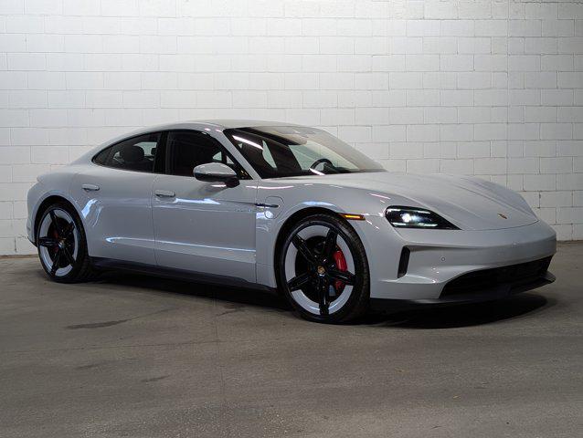 used 2025 Porsche Taycan car, priced at $115,880