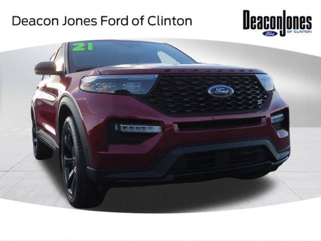 used 2021 Ford Explorer car, priced at $39,995