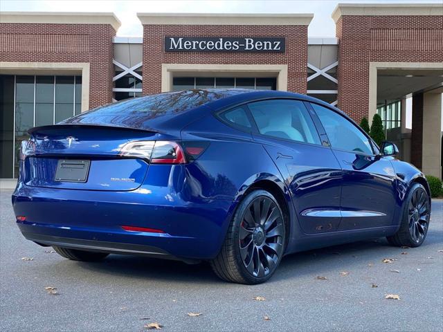 used 2022 Tesla Model 3 car, priced at $30,592