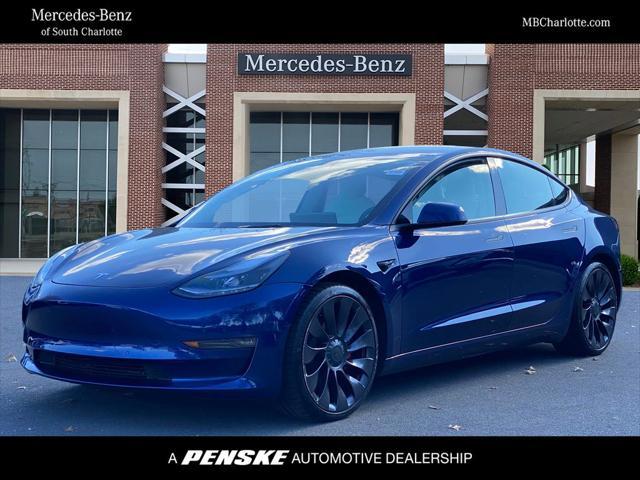 used 2022 Tesla Model 3 car, priced at $30,592