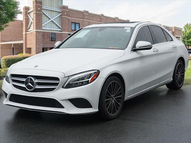 used 2021 Mercedes-Benz C-Class car, priced at $31,991