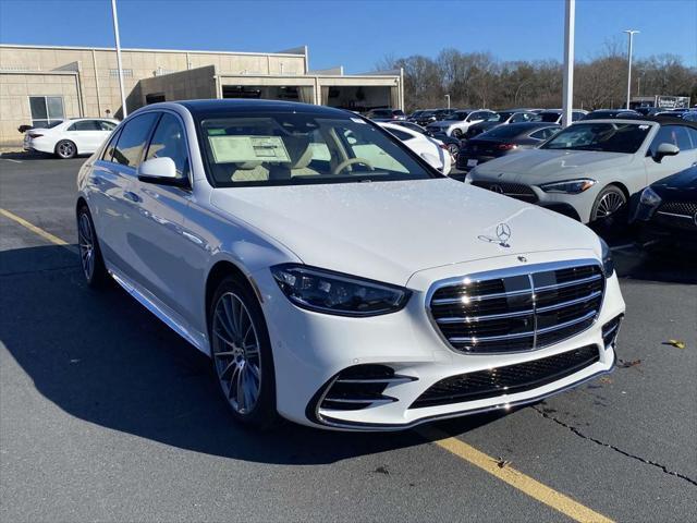 new 2025 Mercedes-Benz S-Class car, priced at $142,585