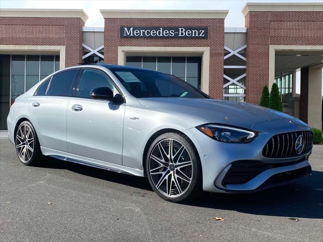 used 2023 Mercedes-Benz AMG C 43 car, priced at $49,994