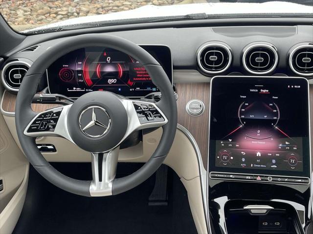 new 2025 Mercedes-Benz C-Class car, priced at $50,235