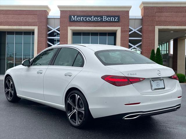 new 2025 Mercedes-Benz C-Class car, priced at $50,235