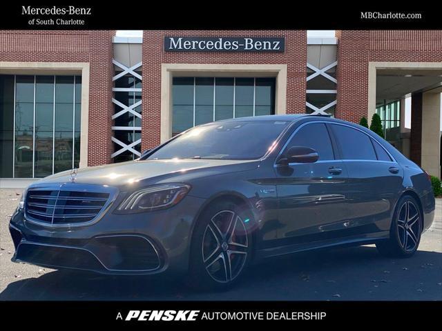 used 2018 Mercedes-Benz AMG S 63 car, priced at $58,994