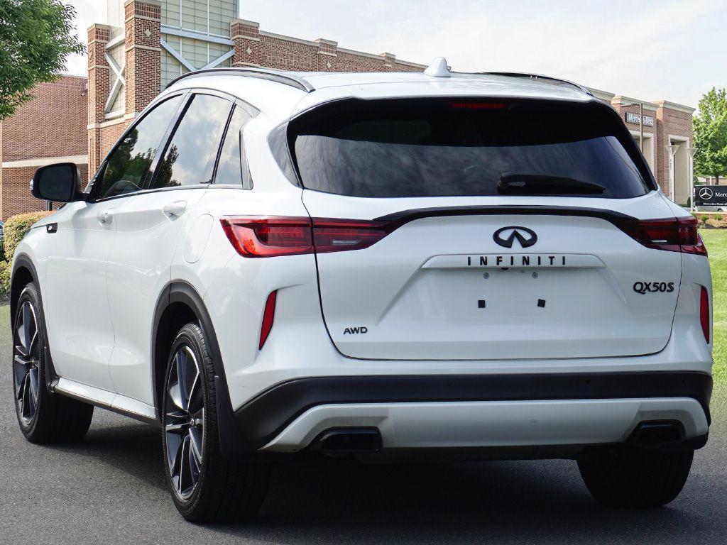 used 2024 INFINITI QX50 car, priced at $37,995