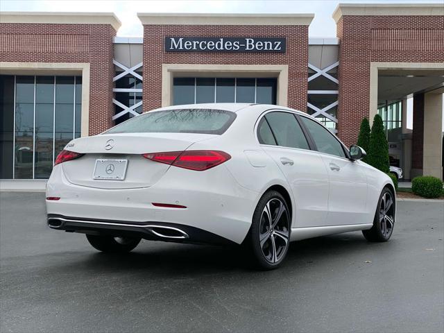 new 2025 Mercedes-Benz C-Class car, priced at $50,235