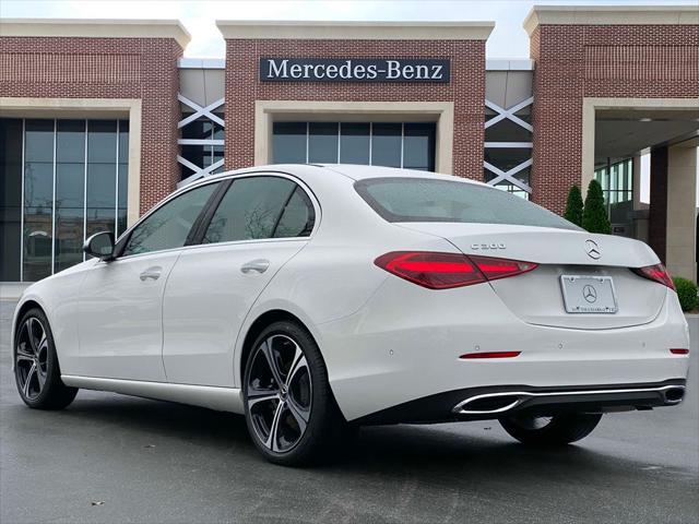 new 2025 Mercedes-Benz C-Class car, priced at $50,235