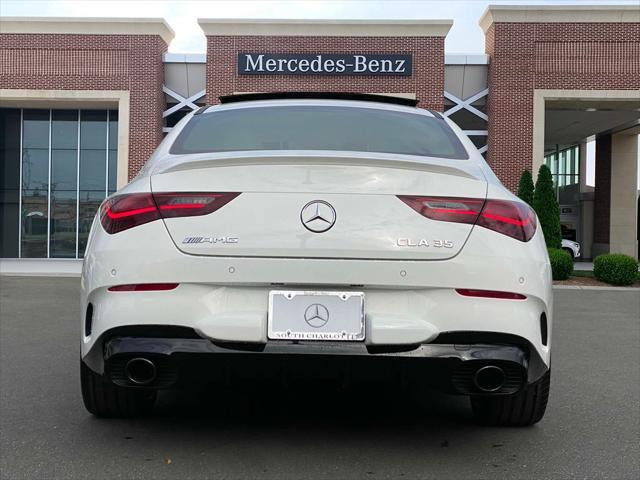 new 2025 Mercedes-Benz AMG CLA 35 car, priced at $63,590