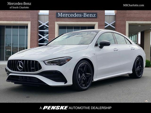 new 2025 Mercedes-Benz AMG CLA 35 car, priced at $63,590