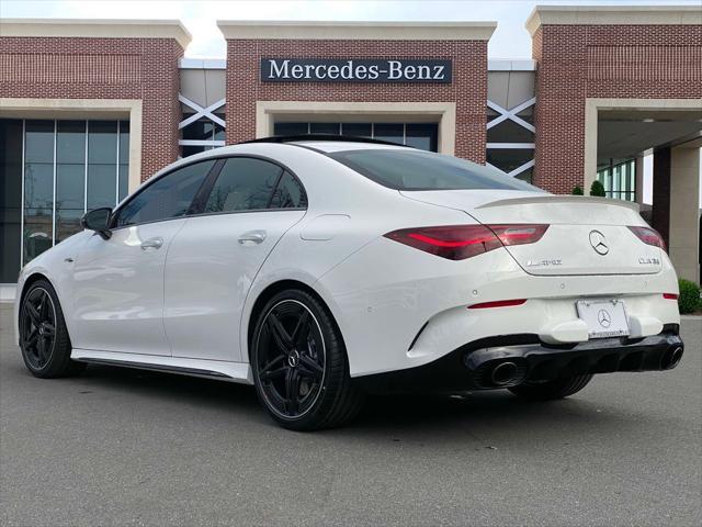 new 2025 Mercedes-Benz AMG CLA 35 car, priced at $63,590