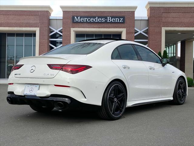 new 2025 Mercedes-Benz AMG CLA 35 car, priced at $63,590