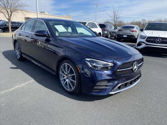 used 2021 Mercedes-Benz E-Class car, priced at $41,991