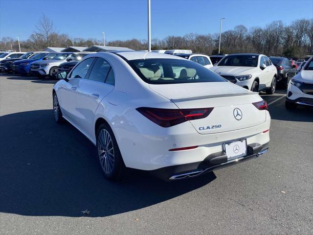 new 2025 Mercedes-Benz CLA 250 car, priced at $49,395