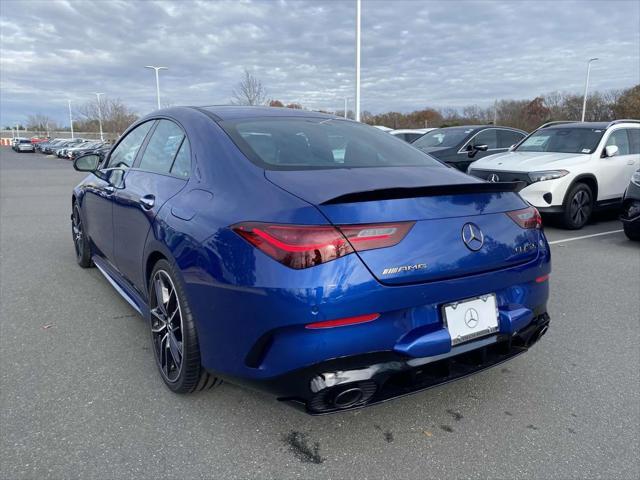 new 2025 Mercedes-Benz AMG CLA 35 car, priced at $67,565