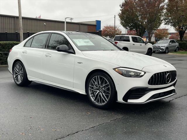 new 2025 Mercedes-Benz AMG C 43 car, priced at $74,465