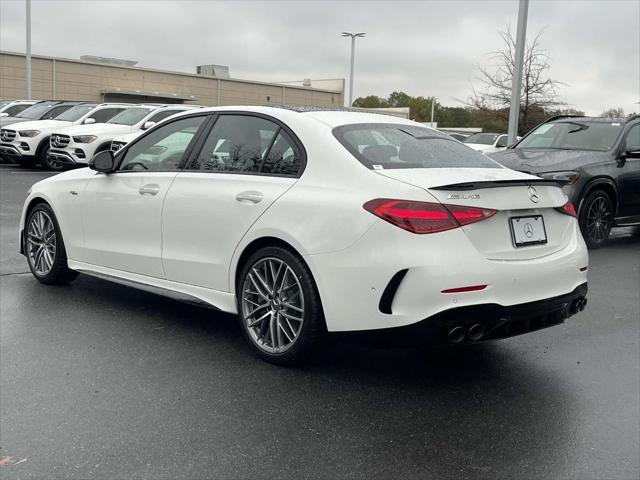 new 2025 Mercedes-Benz AMG C 43 car, priced at $74,465