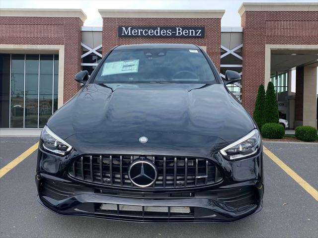 new 2025 Mercedes-Benz AMG C 43 car, priced at $77,135