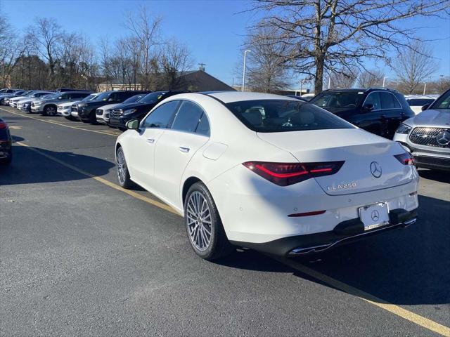 new 2025 Mercedes-Benz CLA 250 car, priced at $45,710