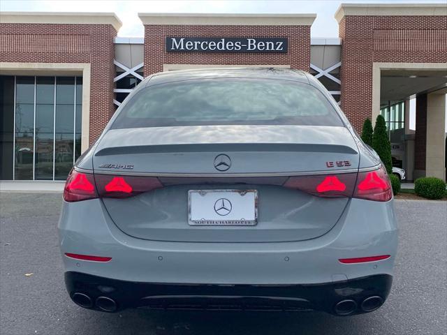 new 2025 Mercedes-Benz AMG E 53 car, priced at $111,815