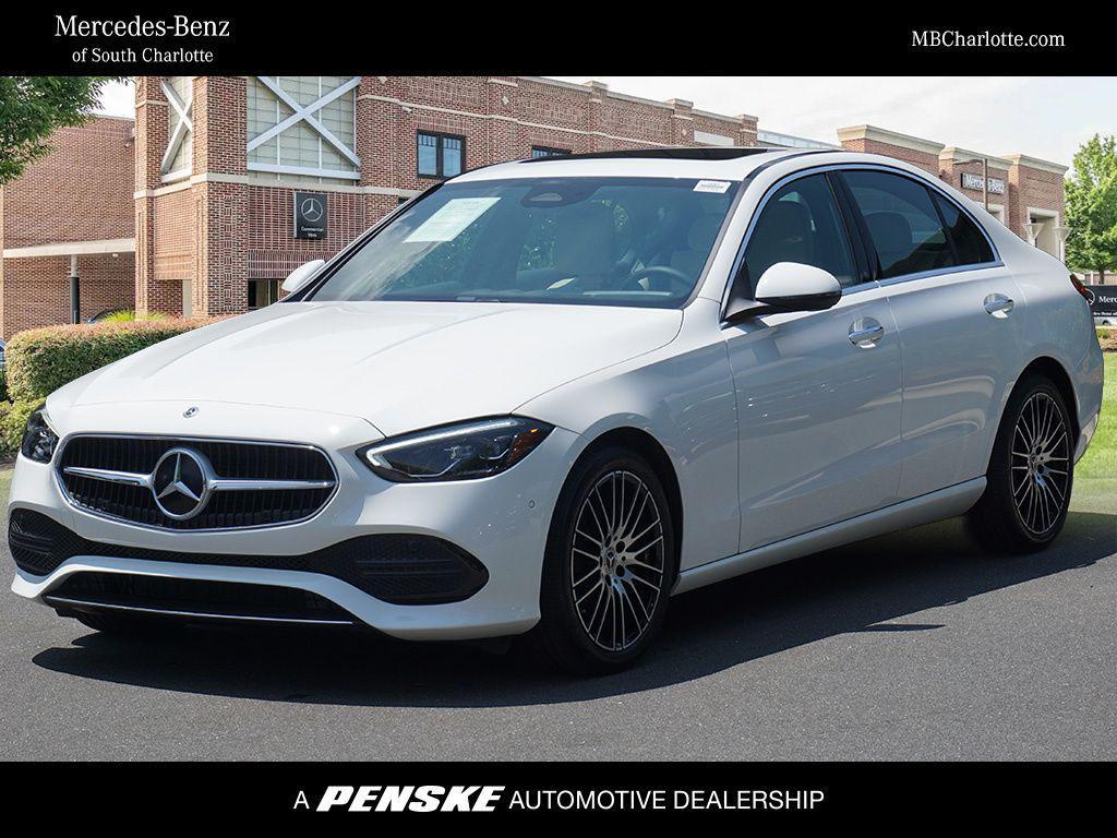 used 2024 Mercedes-Benz C-Class car, priced at $37,995