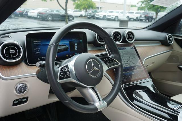 used 2022 Mercedes-Benz C-Class car, priced at $36,991