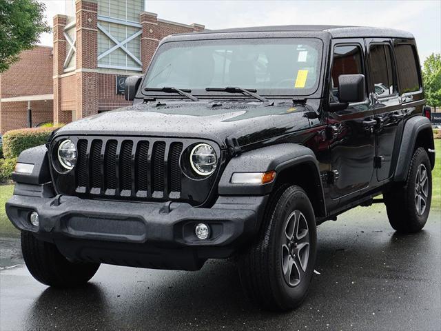 used 2022 Jeep Wrangler Unlimited car, priced at $29,991