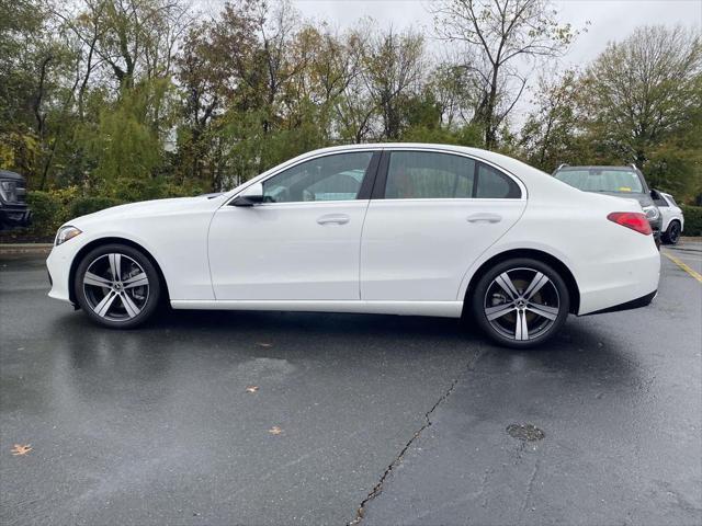 new 2025 Mercedes-Benz C-Class car, priced at $50,085