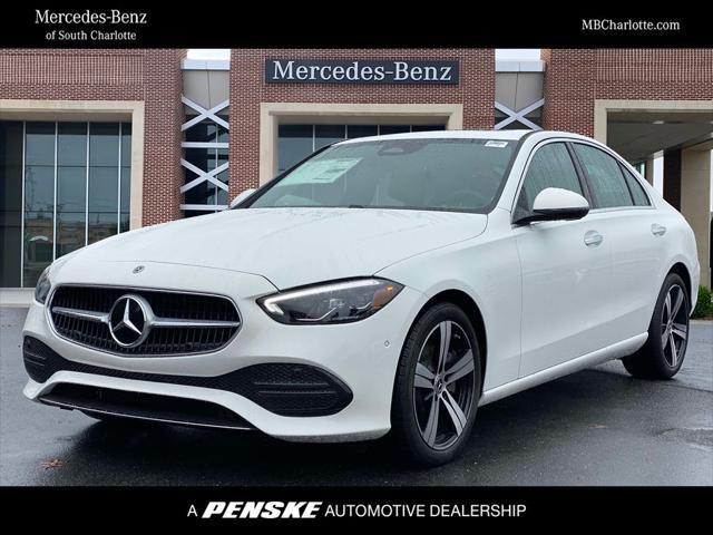 new 2025 Mercedes-Benz C-Class car, priced at $50,085