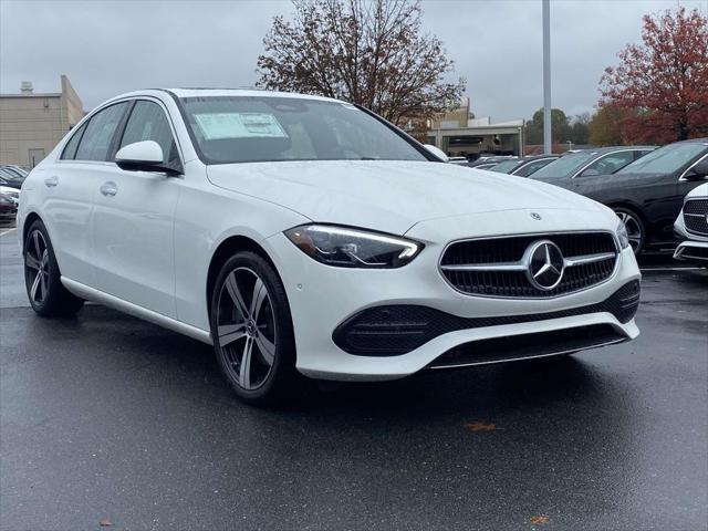 new 2025 Mercedes-Benz C-Class car, priced at $50,085