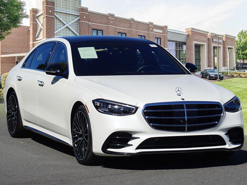 used 2022 Mercedes-Benz S-Class car, priced at $79,995