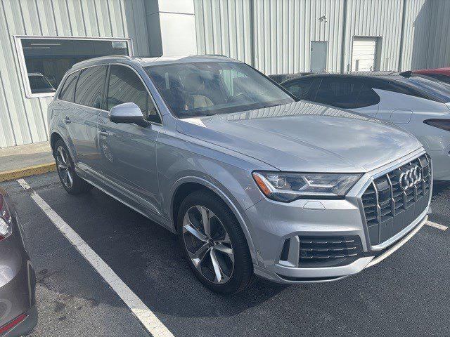used 2021 Audi Q7 car, priced at $31,425