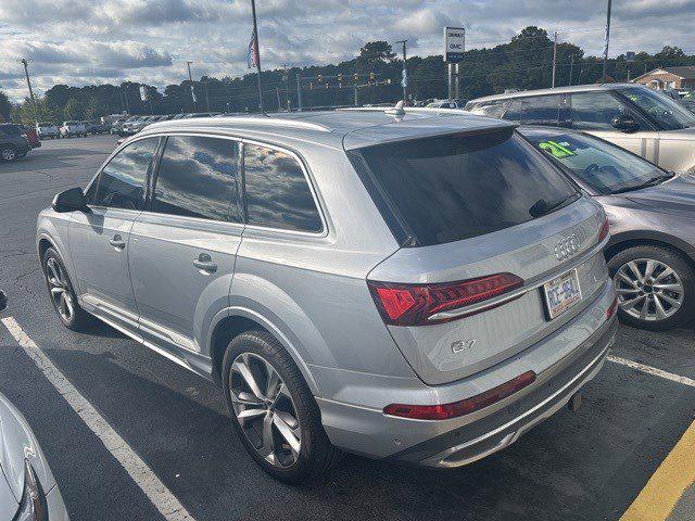 used 2021 Audi Q7 car, priced at $31,425