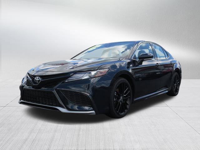 used 2021 Toyota Camry car, priced at $29,455