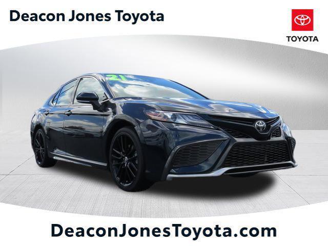 used 2021 Toyota Camry car, priced at $29,455