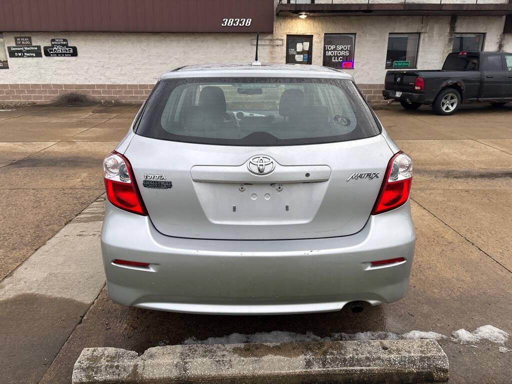 used 2009 Toyota Matrix car, priced at $6,500