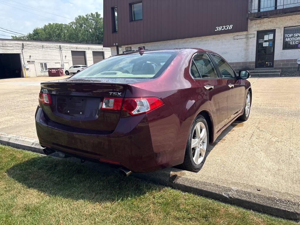 used 2010 Acura TSX car, priced at $6,900