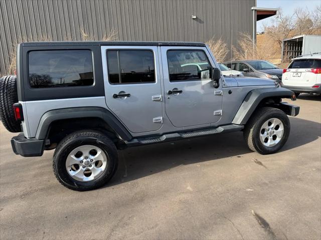 used 2013 Jeep Wrangler Unlimited car, priced at $18,593